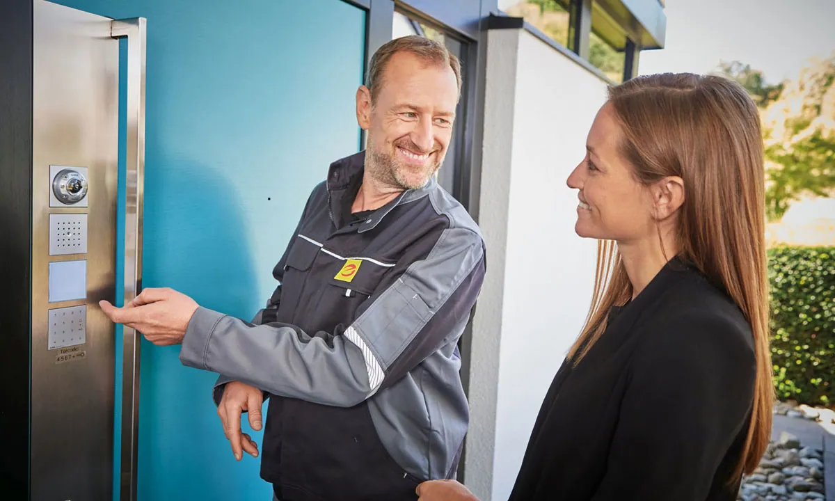 Beratung - Türsprechstation mit Videoüberwachung &middot; Palzer GmbH Elektroinstallation
